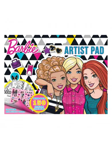 Commodore BARBIE-Giga blok zabojenje sa nalepnicama