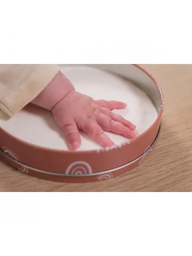 Petit Artichaut Baby box otisak Round Rainbow
