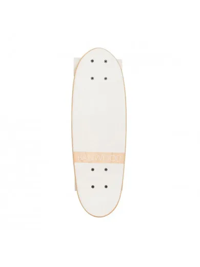 Banwood  skejtbord, White