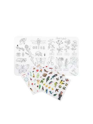 Moulin Roty knjiga botanicar