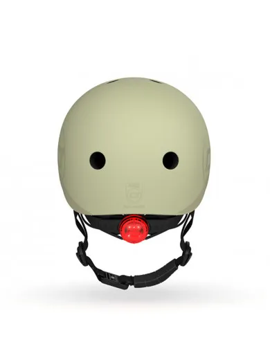 Scoot and Ride kaciga Olive, S-M