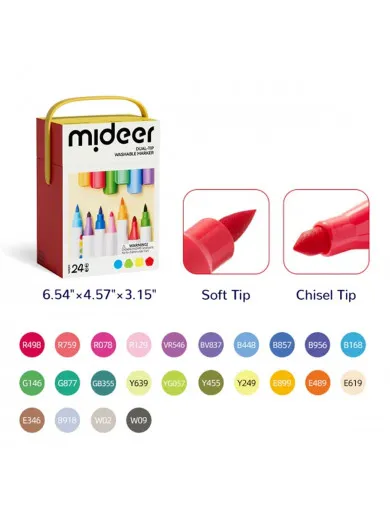 Mideer marker piši briši, 24/1