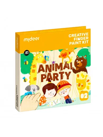 Mideer kreativni komplet za slikanje prstima