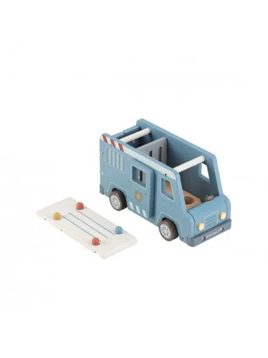 Little Dutch drveni policijskiauto, 23,5x13,5x10,2