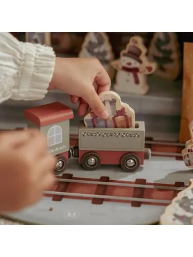 Little Dutch Advent kalendar sa vozićem