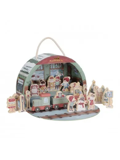 Little Dutch Advent kalendar sa vozićem