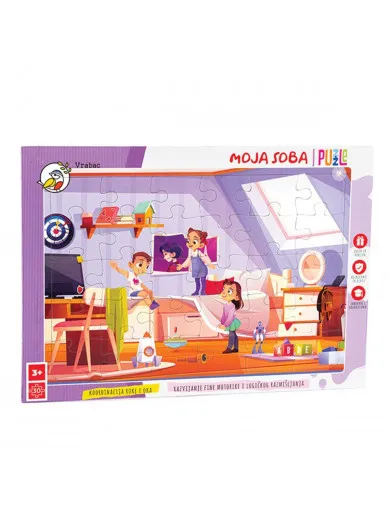 Vrabac slagalica Moja soba