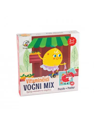 Vrabac Astra slagalica Voćni mix