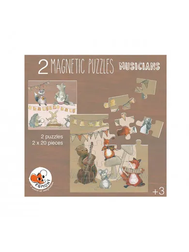 Egmont Toys slagalica magnetic Musicians