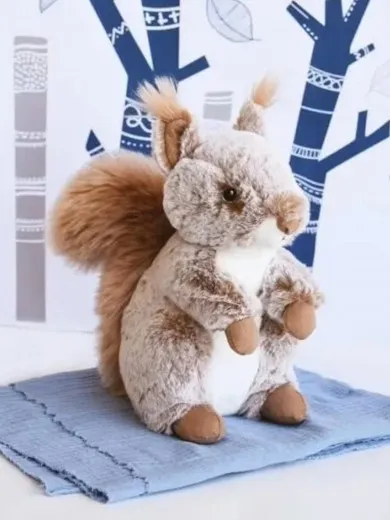 Doudou plišana igračka veverica 25cm