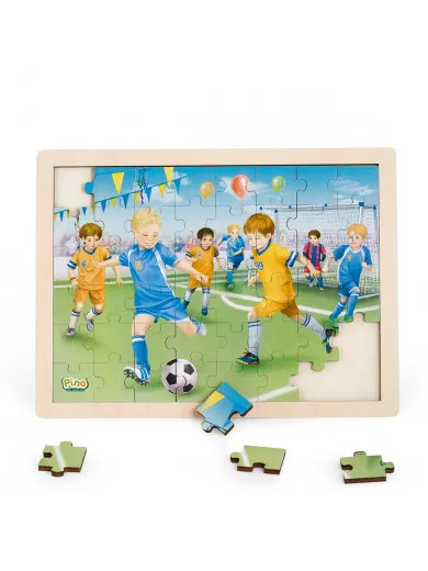Pino drvene puzzle -Fudbal