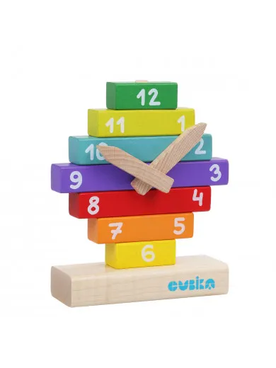 Cubika drveni sat