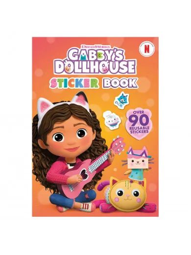 Commodore Gabby's Dollhouse -sstiker book