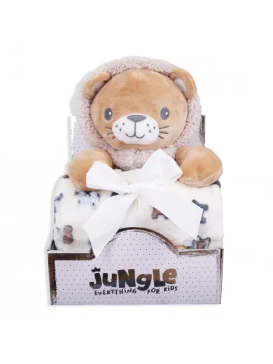 Jungle Bebi igračka sa ćebetom lav