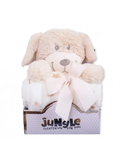 Jungle Bebi igračka sa ćebetom pas