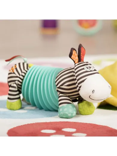 B toys plišana igračka Zebra-harmonika