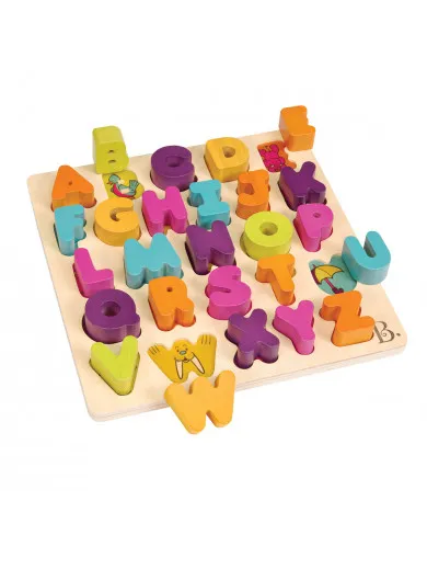 B toys drvena slagalica abeceda
