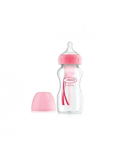 Dr Browns plastična OPTIONS+ bočica 270ml,roze