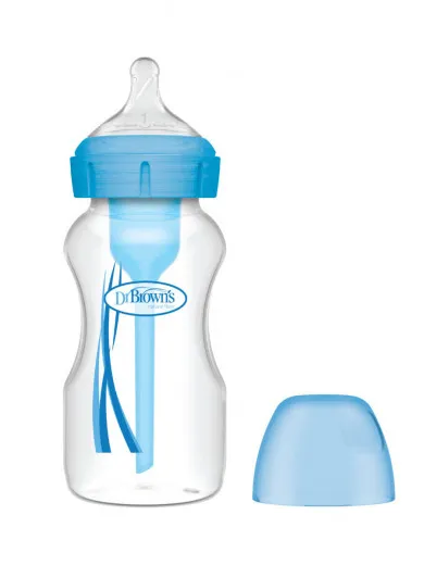 Dr Browns plastična OPTIONS+ bočica 270ml, plava