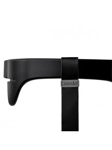 Leander bamper za stolicu za hranjenje, 29x24cm, Black