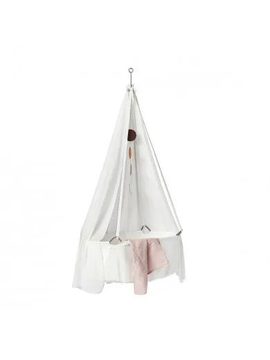 Leander baldahin za kolevku, 4.50x16x28cm, White