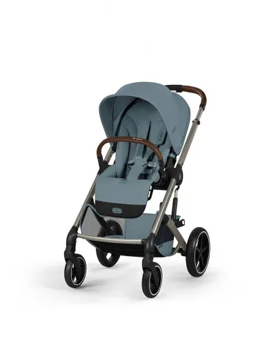 Cybex duo sistem Balios Fold Cot Taupe Stormy Blue