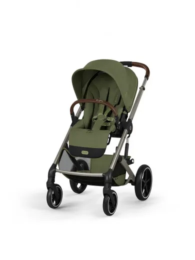Cybex duo sistem Balios Fold Cot Taupe Moss Green