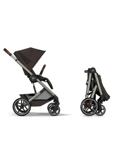 Cybex duo sistem Balios Fold Cot 2026 Taupe/Coconut Brown