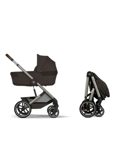 Cybex duo sistem Balios Fold Cot 2026 Taupe/Coconut Brown