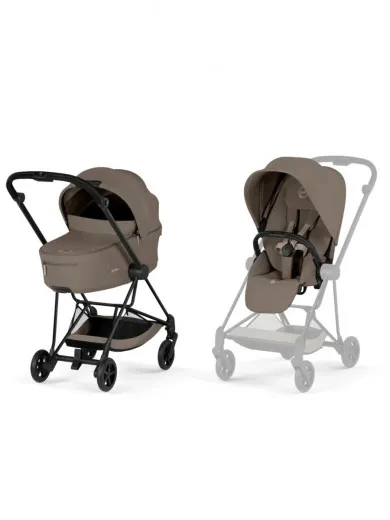 Cybex duo sistem Mios Matt black Cocon Brown