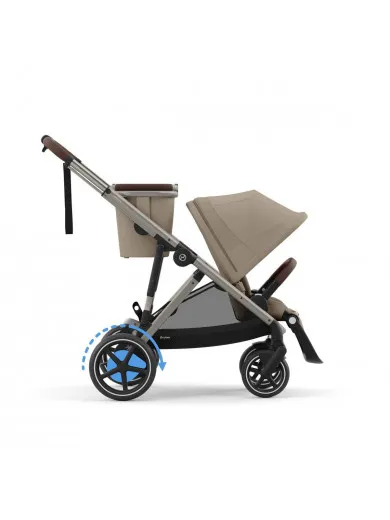Cybex kolica e-Gazelle S, Almond Beige