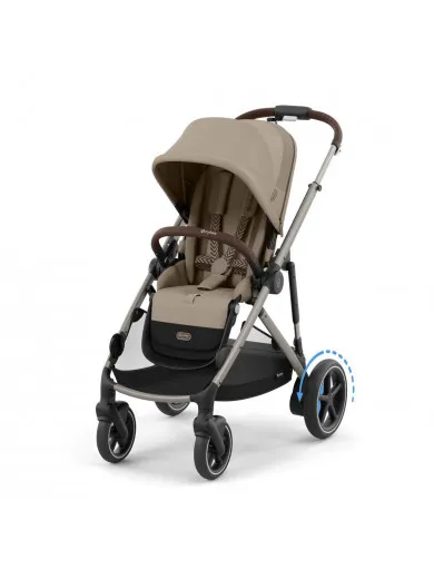 Cybex kolica e-Gazelle S, Almond Beige