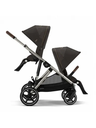 Cybex kolica e-Gazelle S, Taupe Frame/Chocolate Brown