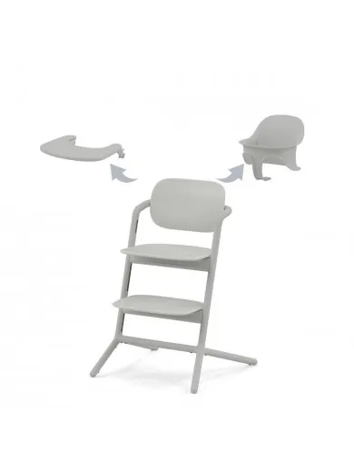 Cybex hranilica Lemo 3/1, Suede Grey
