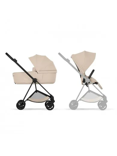 Cybex duo sistem Mios 2026 Black/Cozy Beige