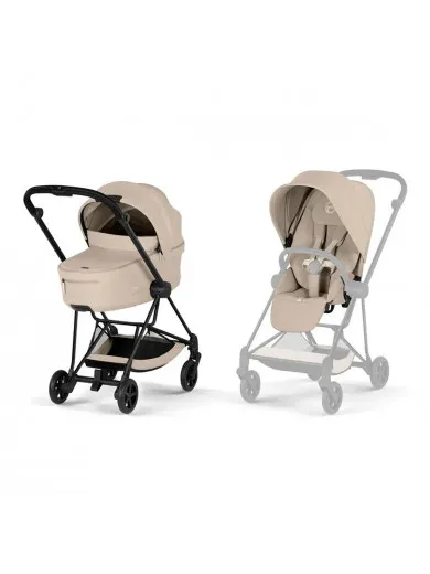 Cybex duo sistem Mios 2026 Black/Cozy Beige