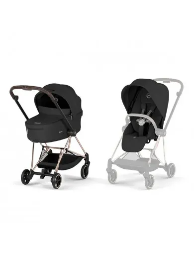 Cybex Mios 2026 duo sistem, Rose gold Sepia Black