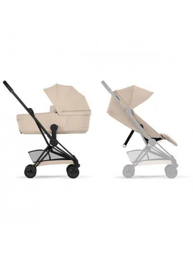Cybex Coya duo, Black/Cozy Beige
