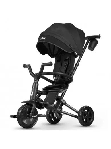 Qplay tricikl Nova Niello, Black