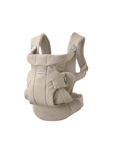 BabyBjorn kengur nosiljka Hold Brushed Woven Sand Grey