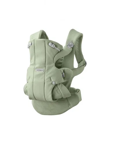 BabyBjorn kengur nosiljka Hold Brushed Woven Light Green