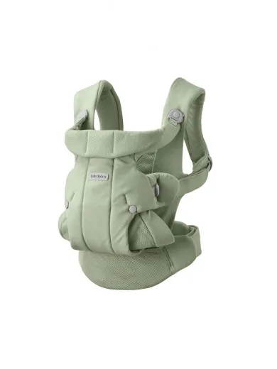BabyBjorn kengur nosiljka Hold Brushed Woven Light Green