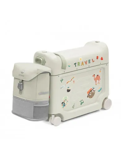 Stokke putni krevet/kofer, SeaGreen