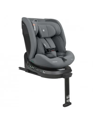 Kikka Boo auto sedište i-Orbitt premium Light Grey 40-150cm