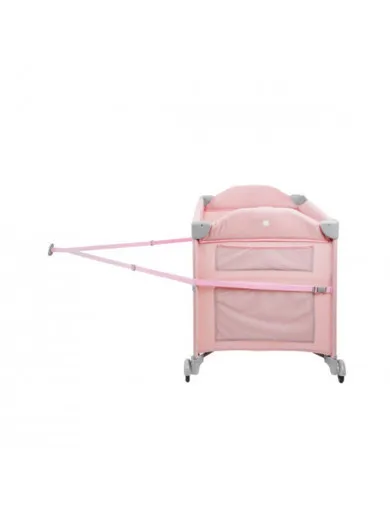 Kikka Boo prenosivi krevetac Milky Way sa 2 nivoa, Pink