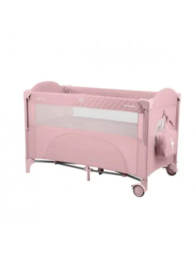 Kikka Boo prenosivi krevetac Milky Way sa 2 nivoa, Pink