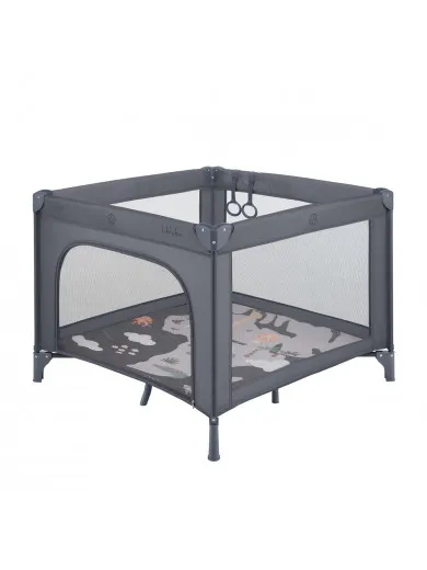 Kikka Boo prenosiva ogradica Enjoy premium Africa Grey