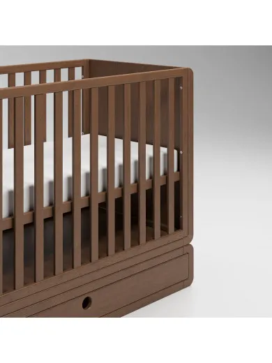 Sol Baby krevetac Nevena, orah 141,5x84x90,5