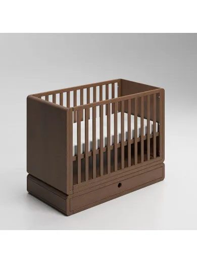 Sol Baby krevetac Nevena, orah 141,5x84x90,5