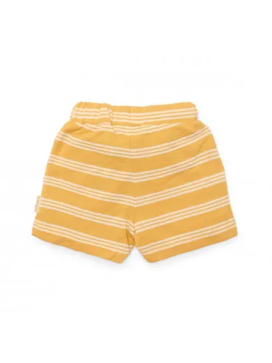 Little Dutch šorts Yellow Stripes, 80-98